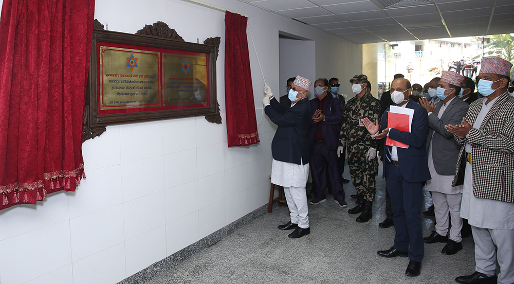 हाइब्रिड कार्डियो भास्कुलर शल्यक्रिया कक्षसहित अत्याधुनिक एनेक्स भवन सञ्चालनमा