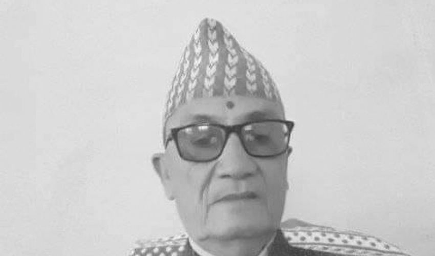 कोरोना संक्रमणबाट वडाध्यक्षको मृत्यु