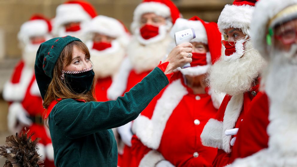 क्रिसमस मनाउँदा मास्क लगाउन डब्लुएचओको आह्वान