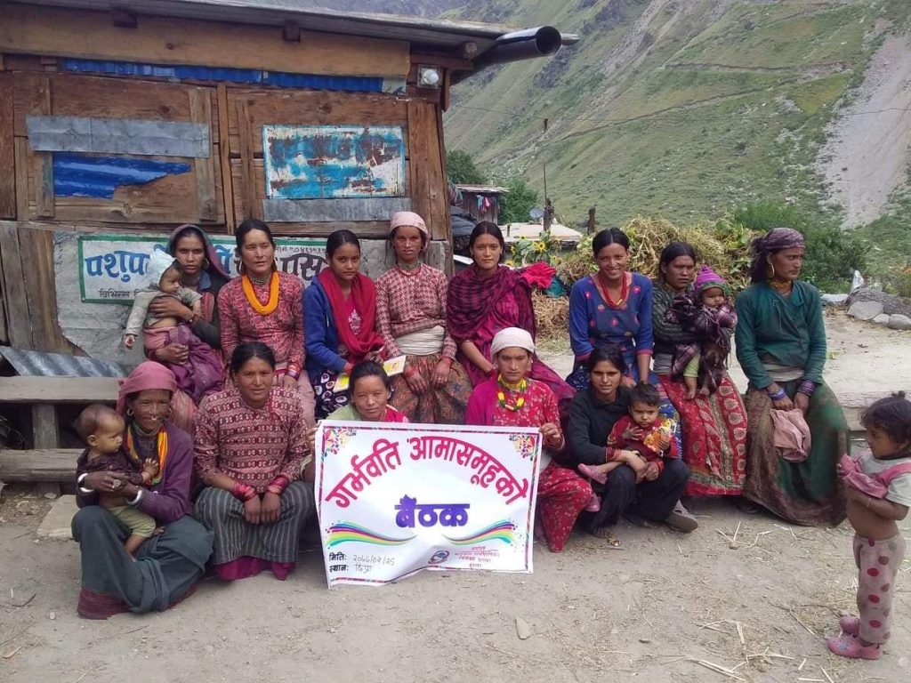 सुरक्षित सुत्केरीका लागि महिलाहरुलाई गाउँपालिकाको निम्तो