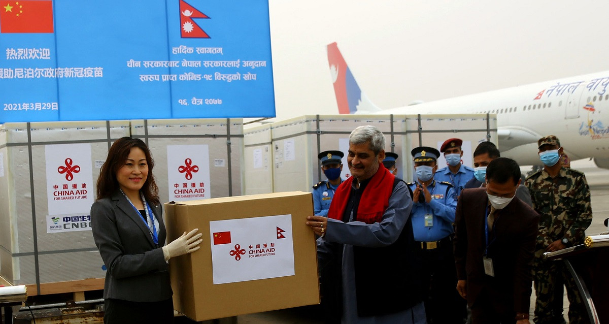 चीनले सरकारबाट प्राप्त ‘भेरोसेल’ खोप ४० देखि ५९ वर्ष उमेर समूहलाई लगाउने सरकारको निर्णय