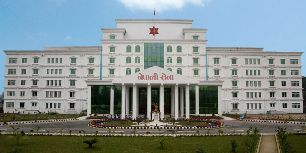 अस्पतालसमेत हुनेगरी बहुपयोगी भवन निर्माणलाई तीव्रता दिँदै सेना