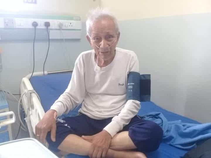 शताब्दी पुरुष सत्यमोहन जोशी अस्पताल भर्ना, स्वास्थ्य अवस्था सामान्य