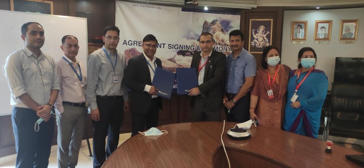 गंगालाल हृदय केन्द्रमा कोभिड वार्ड बनाइदिँदै माछापुच्छ्रे बैंक