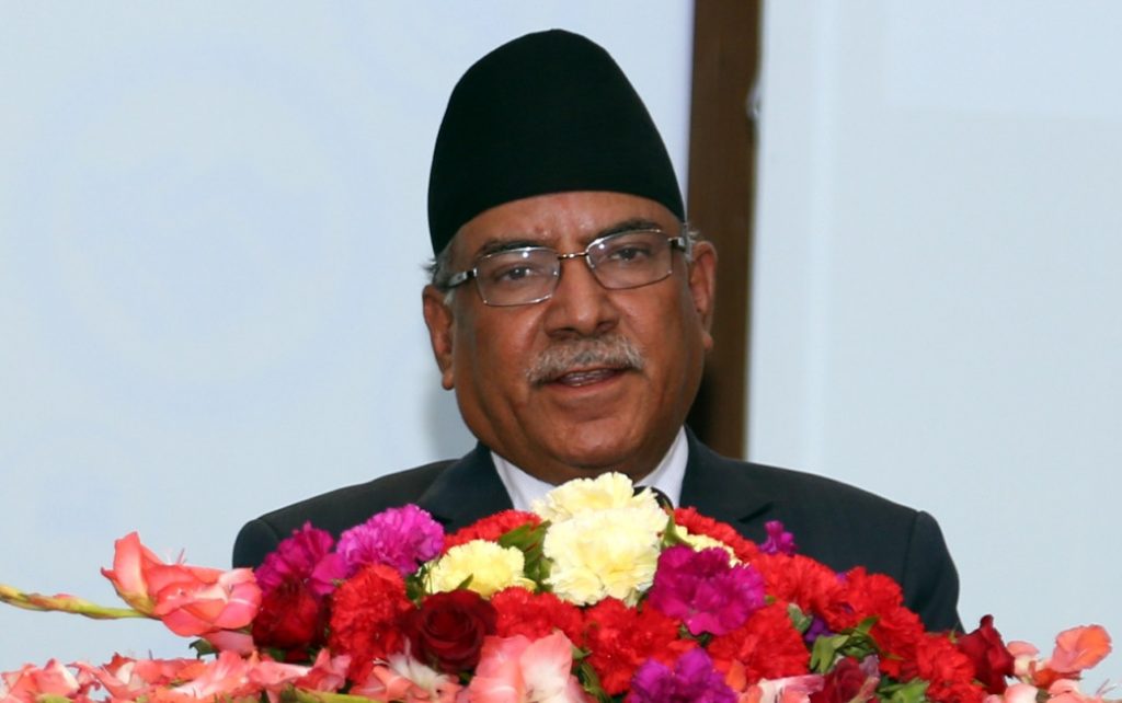 ‘बालबालिकालाई पूर्ण खोप सुनिश्चित गरिन्छ’– प्रधानमन्त्री दाहाल