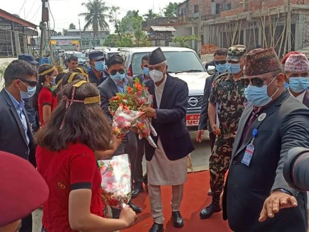 प्रधानमन्त्री देउवाद्धारा सुन्दरहरैचा नगर अस्पताल उद्घाटन