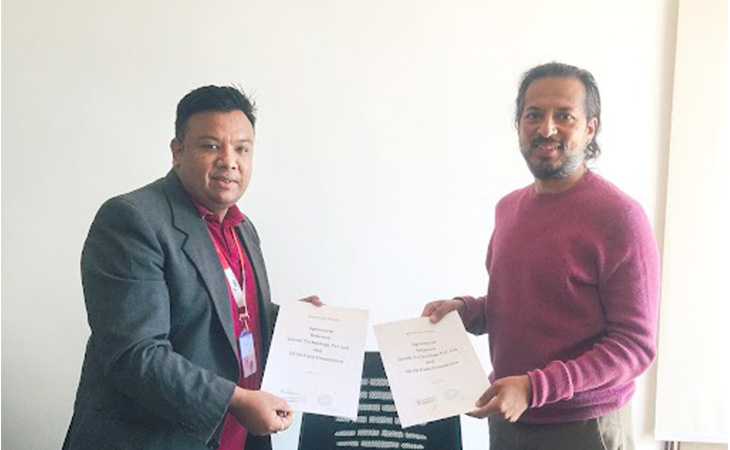 स्वास्थ्य सम्बन्धी जानकारी दिन जानकी टेक्नोलोजी र एक एक पाइला फाउन्डेसनबीच सम्झौता