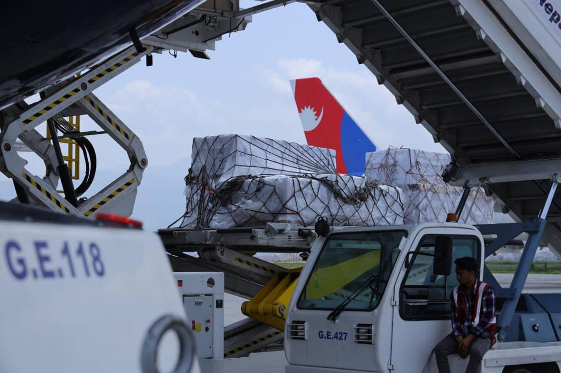 पाँचदेखि ११ वर्षका बालबालिकालाई लगाउने २२ लाख डोज कोभिड–१९ विरुद्धको खोप नेपाल आइपुग्यो