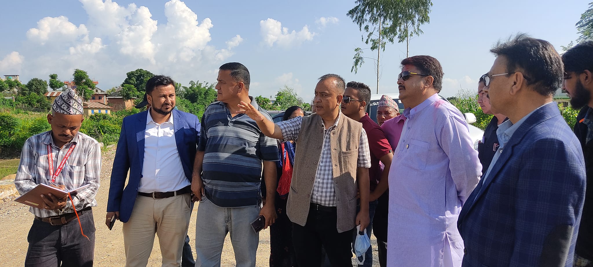 स्वास्थ्यराज्य मन्त्री केसीद्धारा दाङका स्वास्थ्य संस्थाहरुको अनुगमन