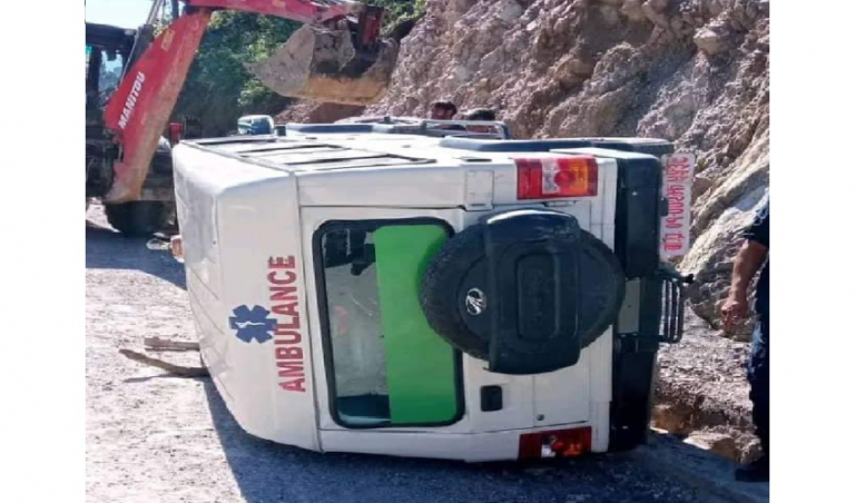 घरेलु काममा एम्बुलेन्सको प्रयोग गर्दा दुर्घटना