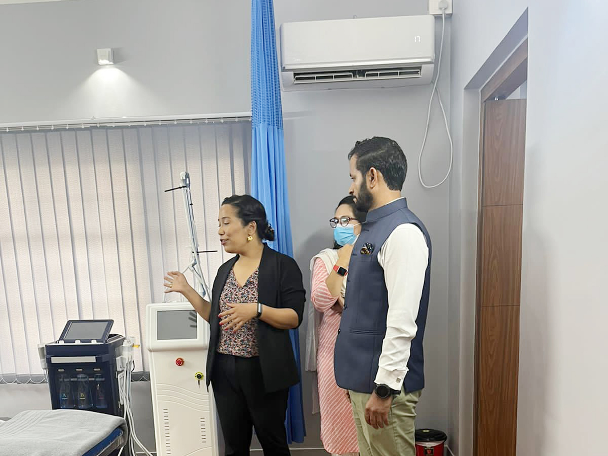 ह्याम्स हस्पिटलमा छाला एवं शौन्दर्य चिकित्सा विभाग खुल्यो