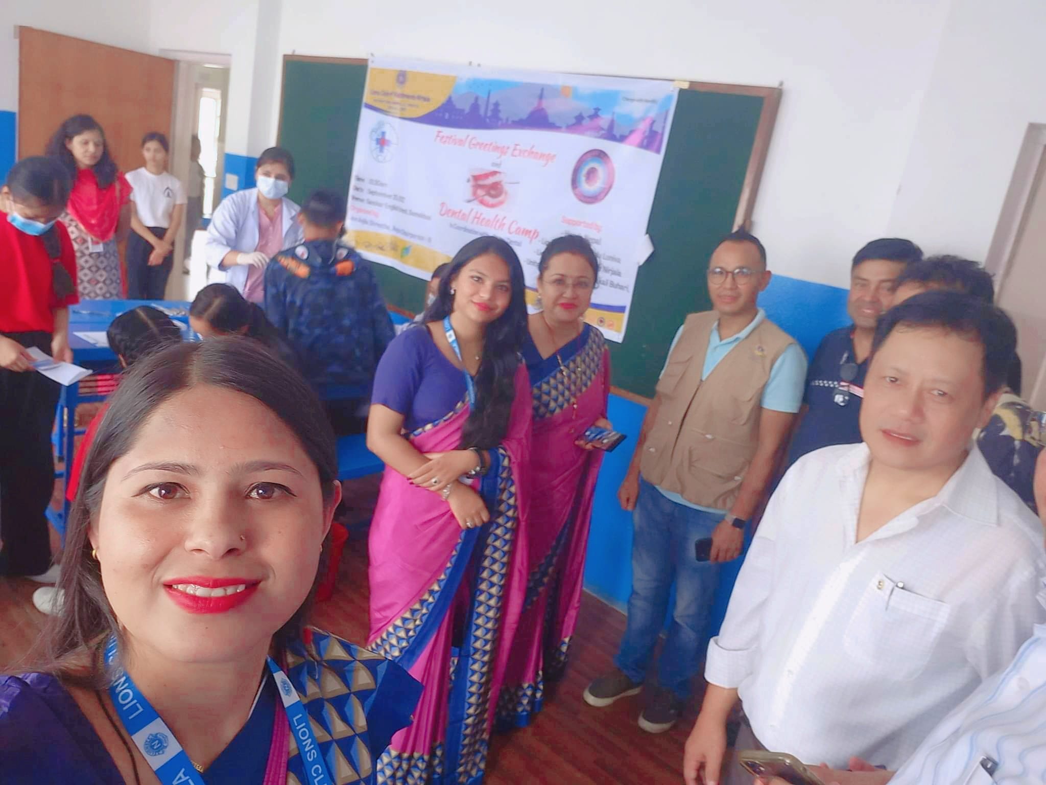 एक सय बालबालिकाको दन्त परीक्षण, टुथ ब्रस र टुथपेष्ट निःशुल्क वितरण