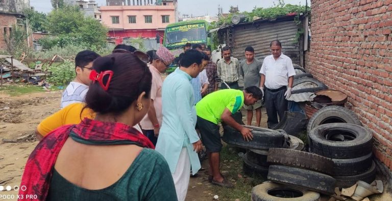 डेंगु फैलिन थालेपछि बाँकेमा लामखुट्टे नष्ट गर्ने अभियान सुरु