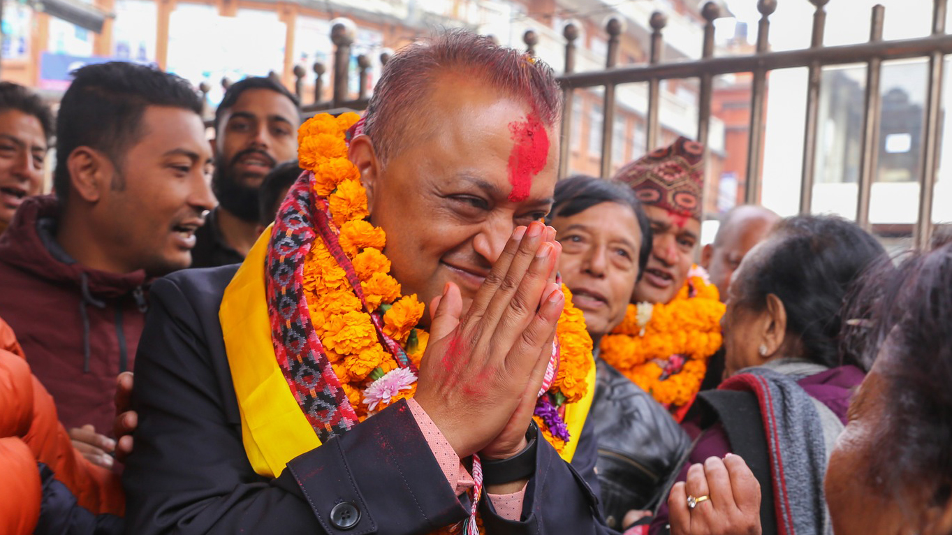 पूर्व स्वास्थ्यमन्त्री गगनकुमार थापा काठमाडौं—४ बाट भारी मतान्तरका साथ प्रतिनिधिसभा सदस्यमा निर्वाचित