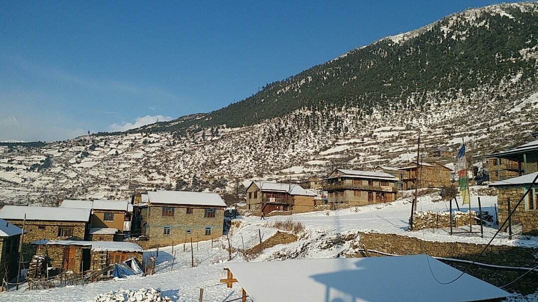 हुम्लामा हिमपात, जनजीवन कष्टकर