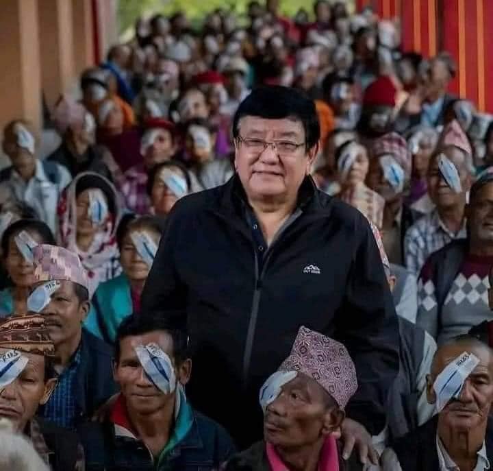 वरिष्ठ नेत्र विशेषज्ञ डा. सन्दुक रुइत १० लाख डलरको प्रतिष्ठित इसा अवार्ड २०२३ का लागि छनौट