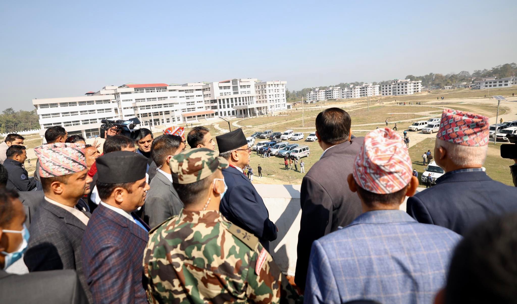 प्रधानमन्त्रीद्धारा गेटा मेडिकल कलेजको स्थलगत अवलोकन