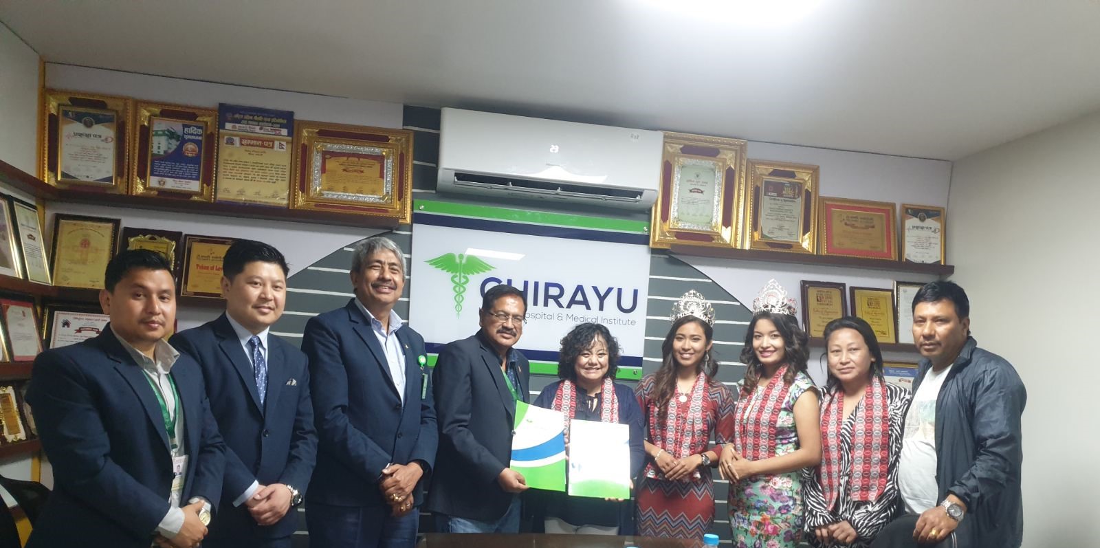 चिरायु अस्पताल र नेप्लिज फेशन होमबीच सम्झौता