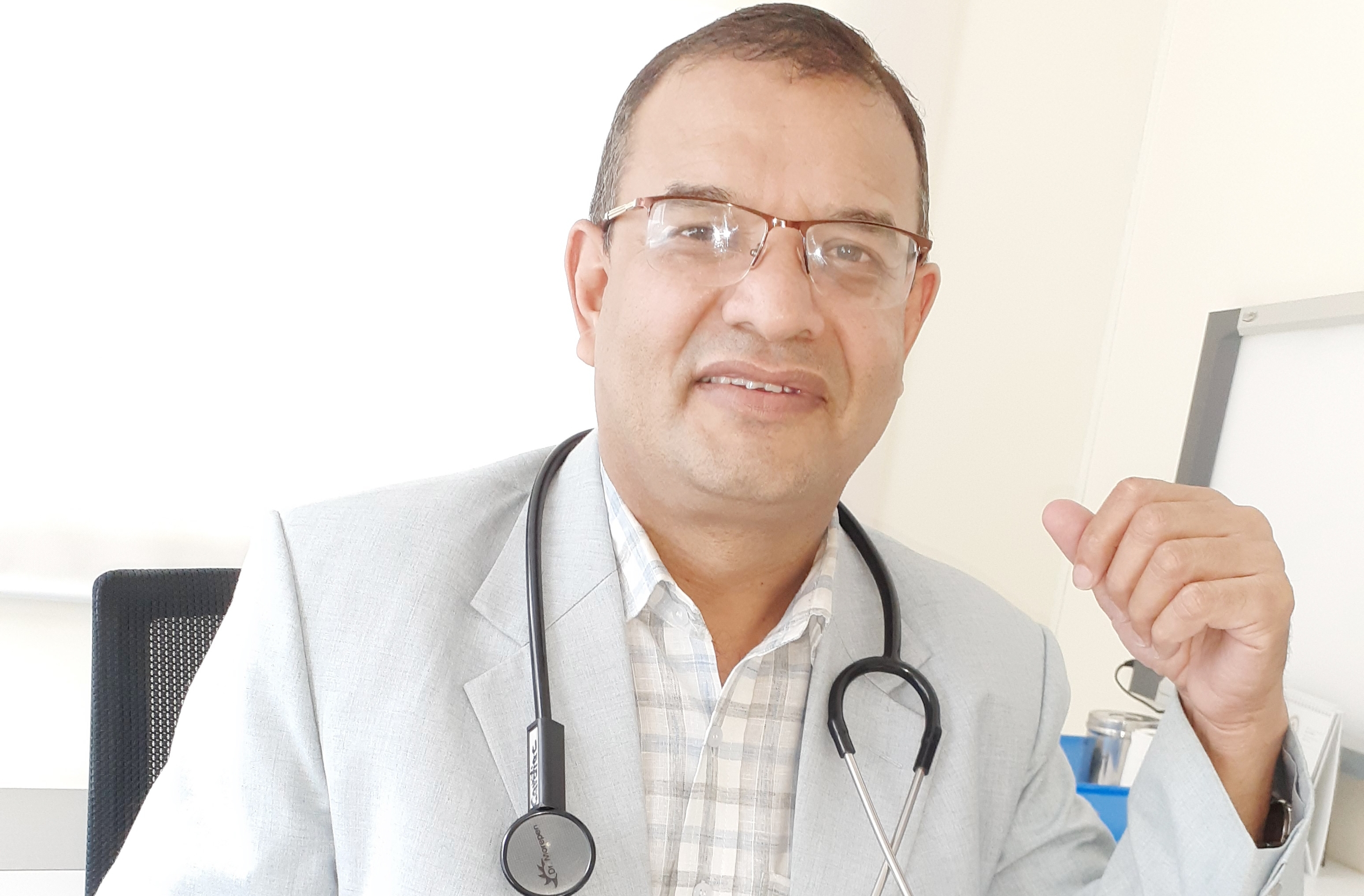 डा. मनबहादुर केसीसँग उच्चरक्तचाप सम्बन्धि १६ प्रश्न