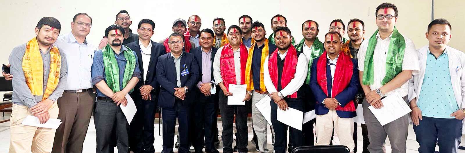 सरकारी चिकित्सक संघ (गोदान) को अध्यक्षमा डा. समाज गौतम विजयी