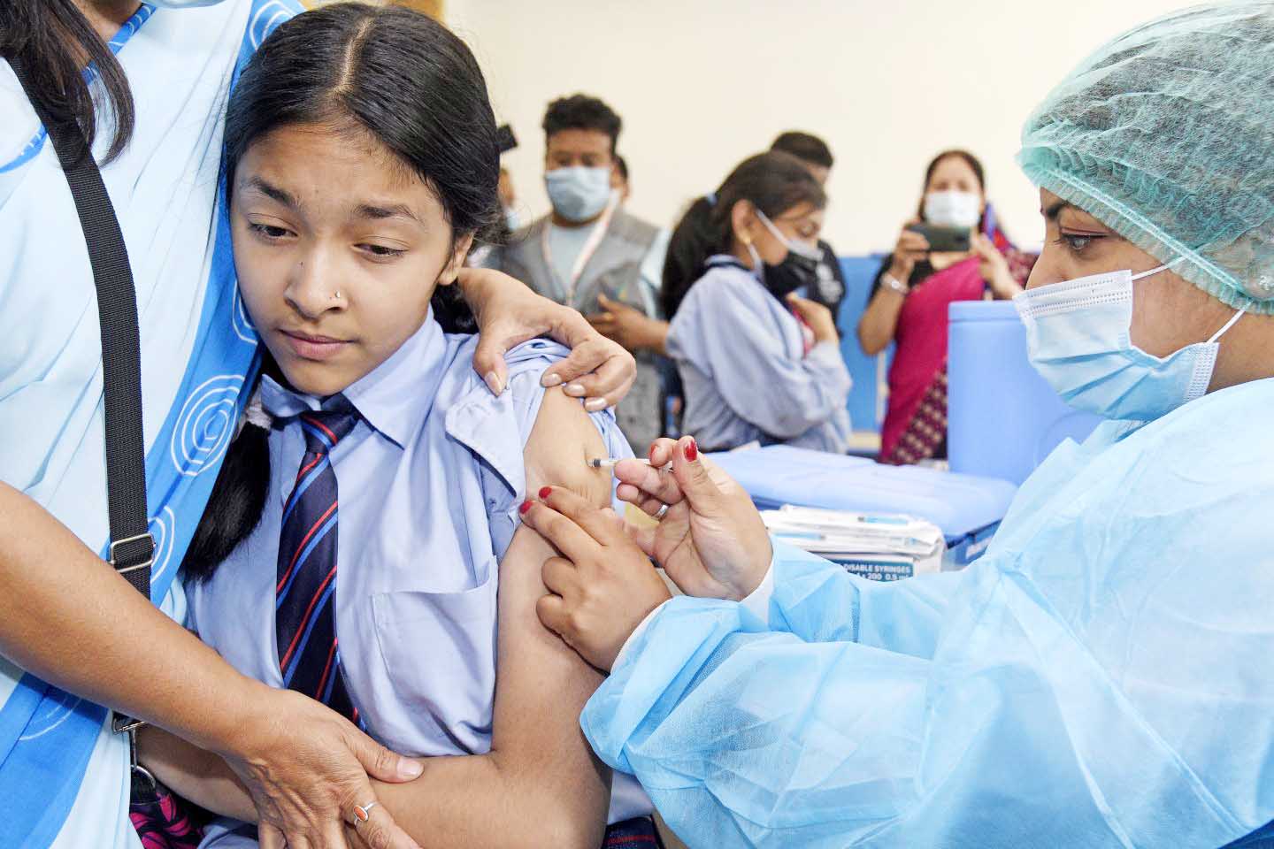 खोज र खोप अभियानः चार सय ३२ बालबालिकालाई खोप