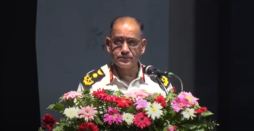 नेपाली सेना स्वास्थ्य विज्ञान संस्थानलाई ‘सेन्टर फर एक्सिलेन्स’ बनाउनुपर्छ : प्रधानसेनापति प्रभुराम शर्मा