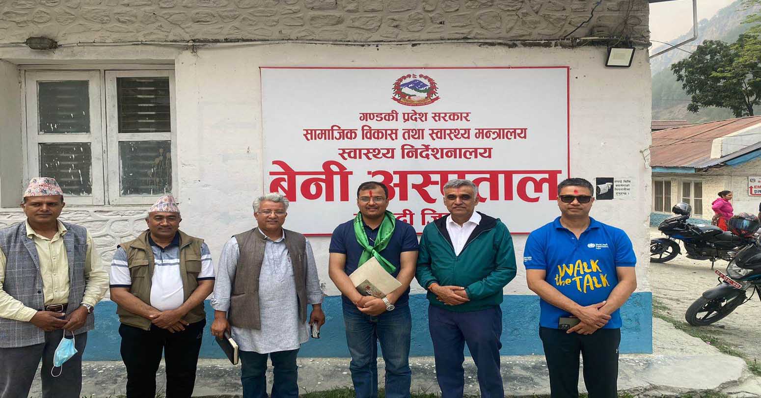 डा. कैलाश भण्डारीको नेतृत्वमा बेनीका जनतालाई चार दिने निःशुल्क हाडजोर्नी शल्यक्रिया सेवा सुरु