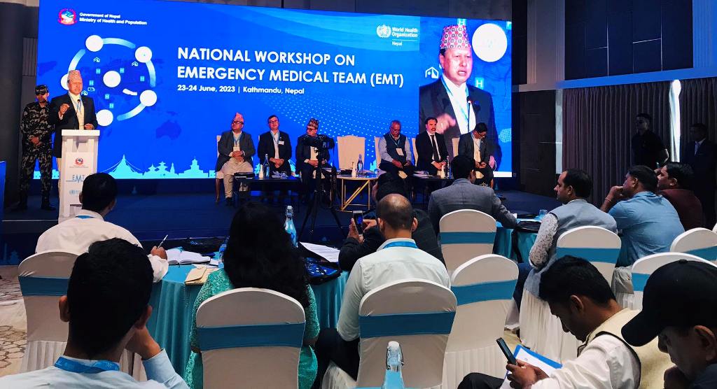 आकस्मिक तयारीका लागि सबै पक्ष चनाखो हुनुपर्छ : स्वास्थ्यमन्त्री बस्नेत