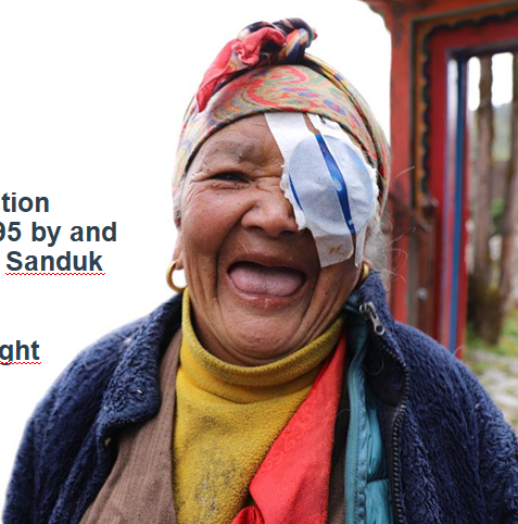 'बिरामीले आँखा देख्न सक्ने भएर जब खुशीले झुम्न र रमाउन थाल्छन् त्यहीँ भगवान देख्न सक्नुपर्छ'