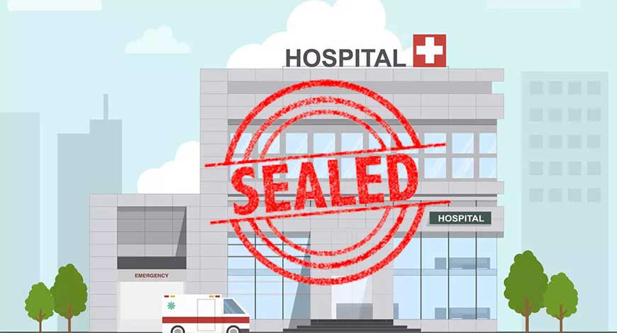 बैतडीमा विना दर्ता सञ्चालन भइरहेका २ क्लिनिक सिल