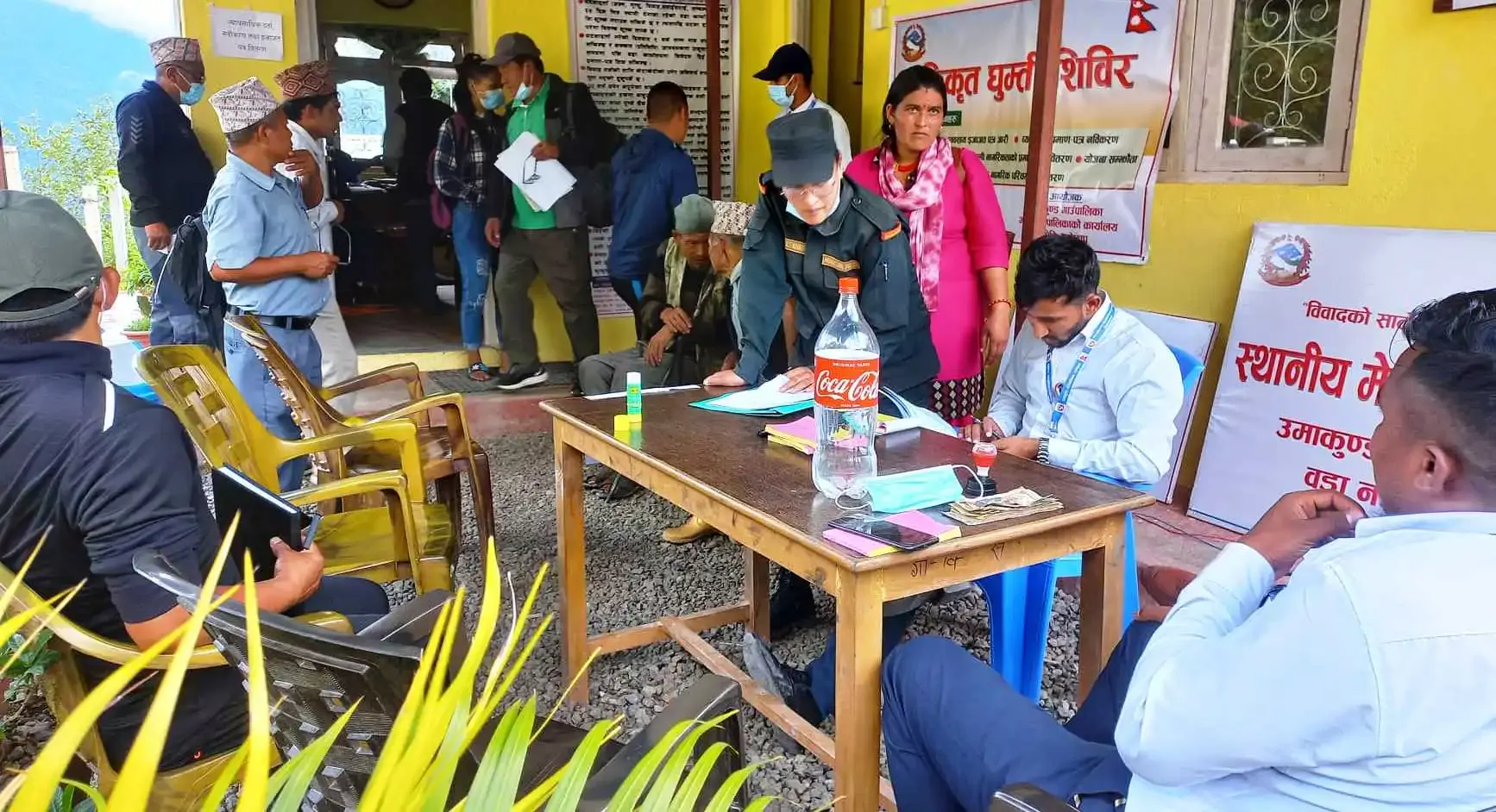 साकेलामा घुम्ती शिविरः दुई सय नब्बे जनाको स्वास्थ्य परीक्षण