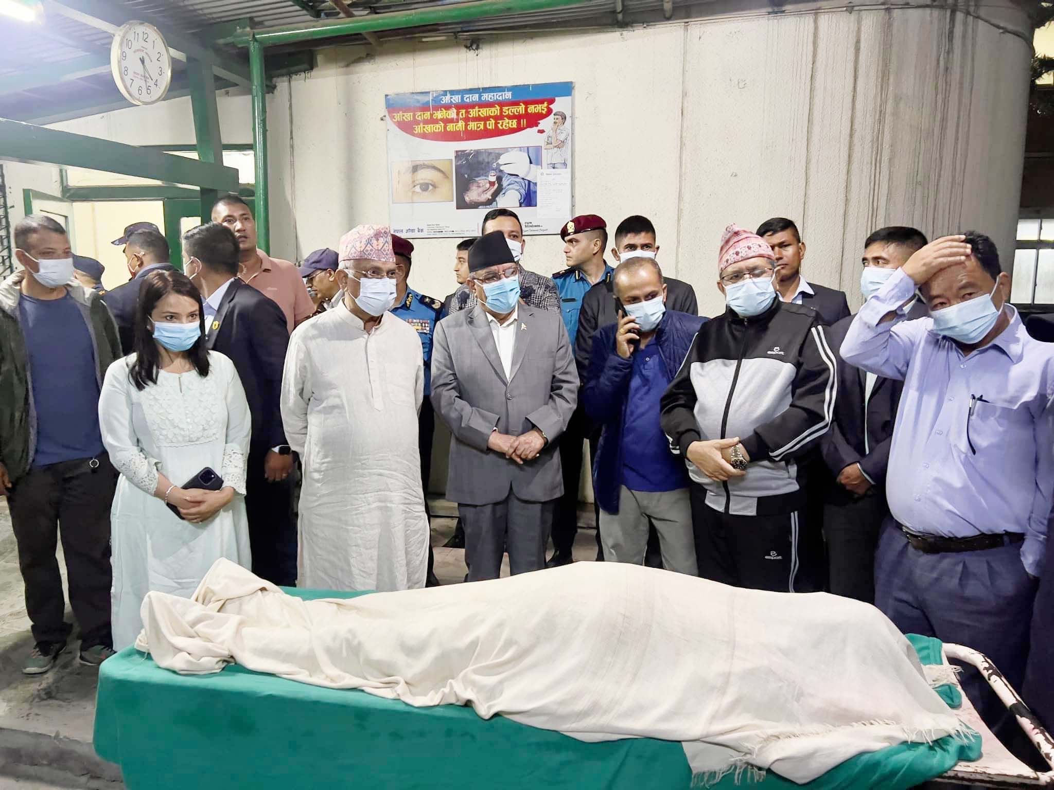 संविधानसभा अध्यक्ष  सुवासचन्द्र नेम्वाङको ७१ वर्षको उमेरमा हृदयघातबाट निधन