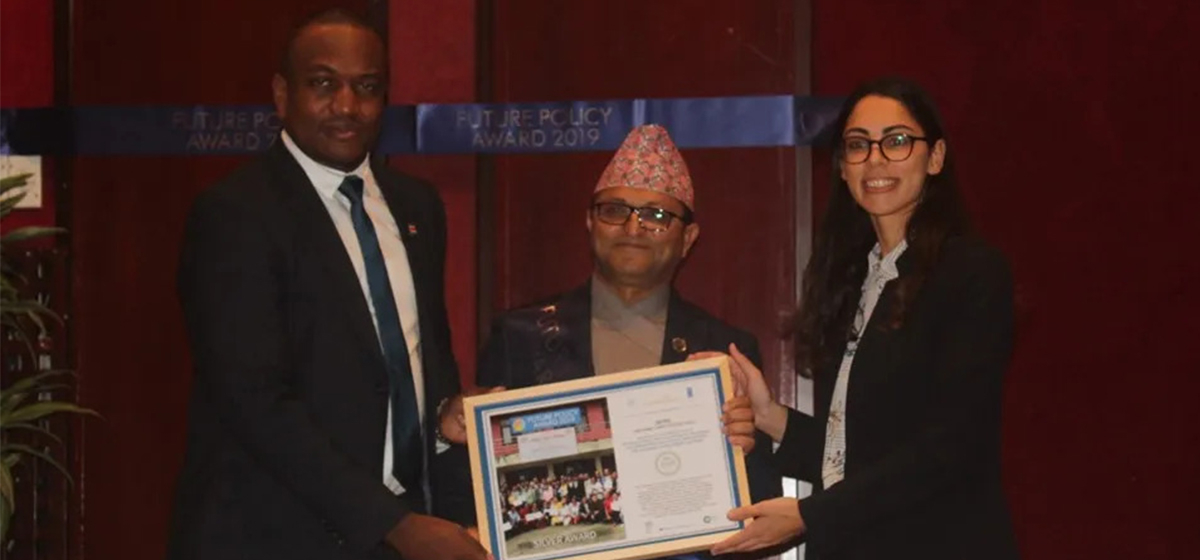 मर्करीमुक्त स्वास्थ्य सेवा र दन्त चिकित्सासम्बन्धी नीतिलाई अन्तरराष्ट्रिय पुरस्कार