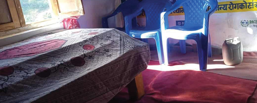 जुम्लाका सामुदायिक विद्यालयमा महिनावारी आराम कक्ष निर्माण