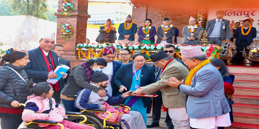 ललितपुर महानगरपालिकामा स्वास्थ्य बिमा कार्यक्रम सुरु