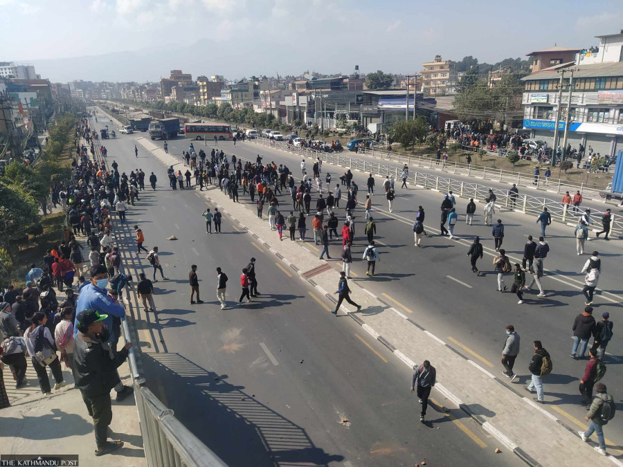 कोरियाली भाषा परीक्षा विवादः दुई प्रदर्शनकारीको मृत्यु, एकको उपचार हुँदै