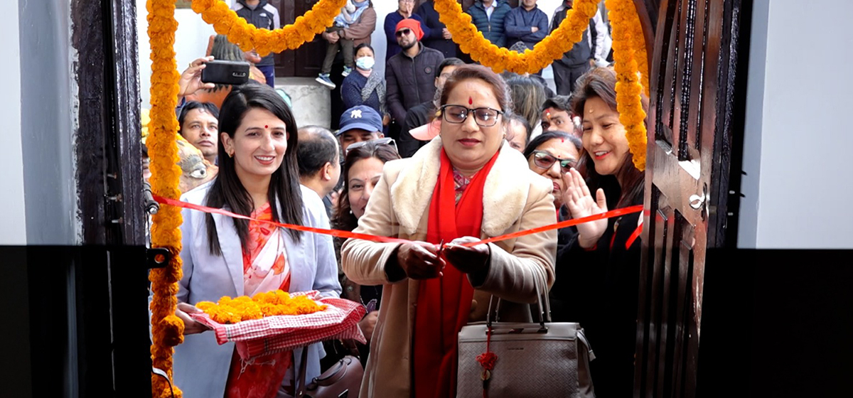 पशुपतिनाथ मन्दिर परिसरमा स्तनपान कक्ष उद्घाटन