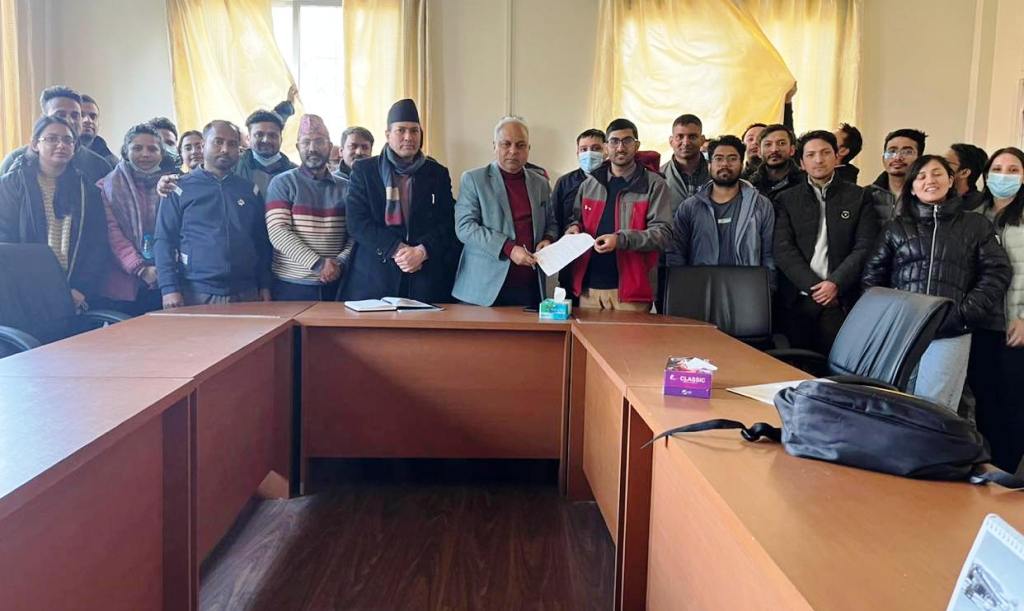 आवसीय चिकित्सक डा. विशद दाहाल निलम्बन समस्या समाधान गर्न चिकित्सा शिक्षा आयोग सकारात्मक