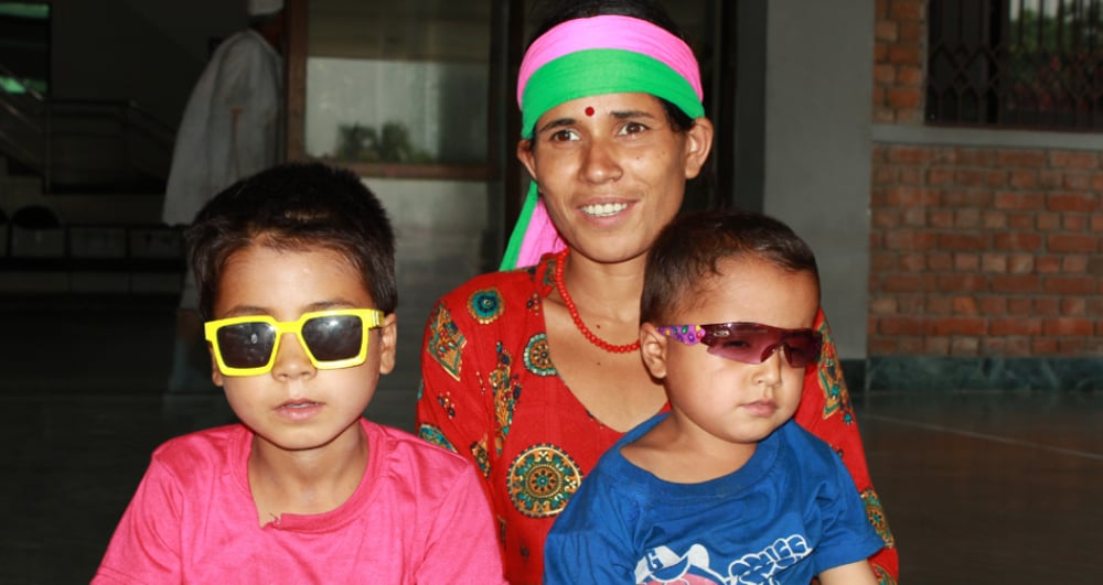 छोराको आँखाका कारण मीनाको जीवनमा फर्किएको खुसी