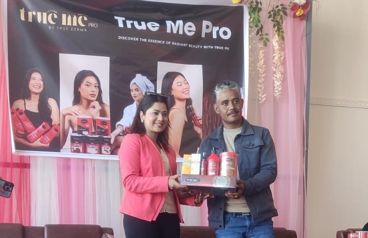‘ट्रु मी’ ब्रान्डका सौन्दर्य सामाग्रीहरूको बनेपा क्षेत्रमा आधिकारिक रुपमा बिक्रीवितरण शुरु