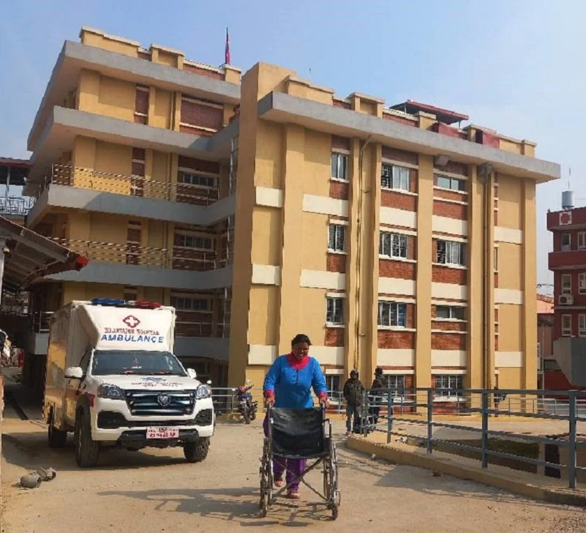 भक्तपुर अस्पतालमा नयाँ भवनबाट सेवा विस्तार