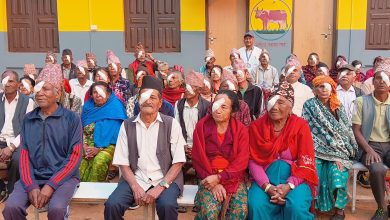 निःशुल्क आँखा शिविरबाट एक हजार लाभान्वित