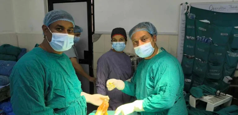 हाडजोर्नी शिविरमा एक हजार एक सय बढीको नि:शुल्क शल्यक्रिया