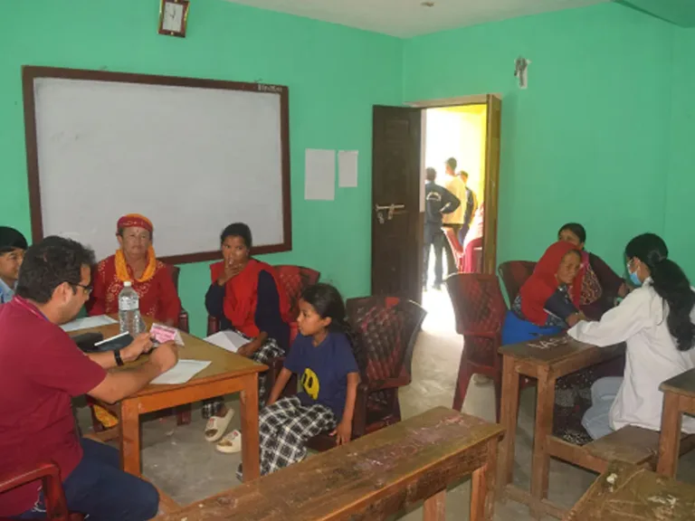 स्वास्थ्य शिविरमा चार सय बिरामीको उपचार