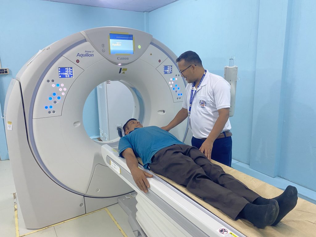 त्रिशूली अस्पतालमा सिटी स्क्यान सेवा सुरु