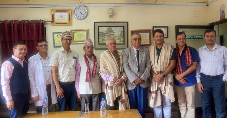 नेपाल अर्थोपेडिक अस्पताललाई शिक्षण संस्थाका रूपमा विकास गर्नुपर्छः सांसद डा. कोइराला