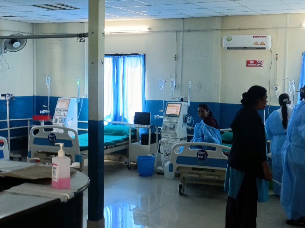 चौतारा अस्पतालमा निःशुल्क डाइलाइसिस सेवा सुरु