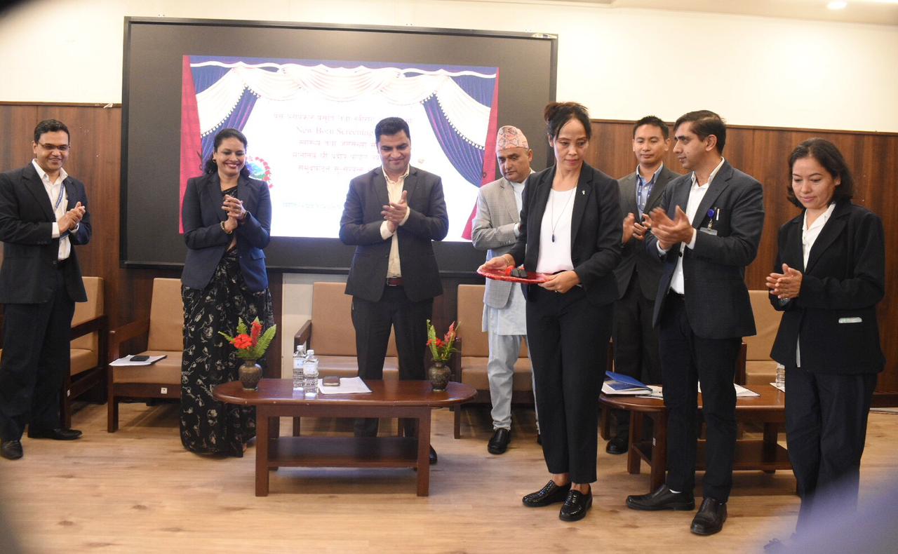 परोपकार प्रसुति तथा स्त्रीरोग अस्पतालमा नवजात शिशुको वंशाणुगत रोगजन्य परीक्षण सेवा सुरु