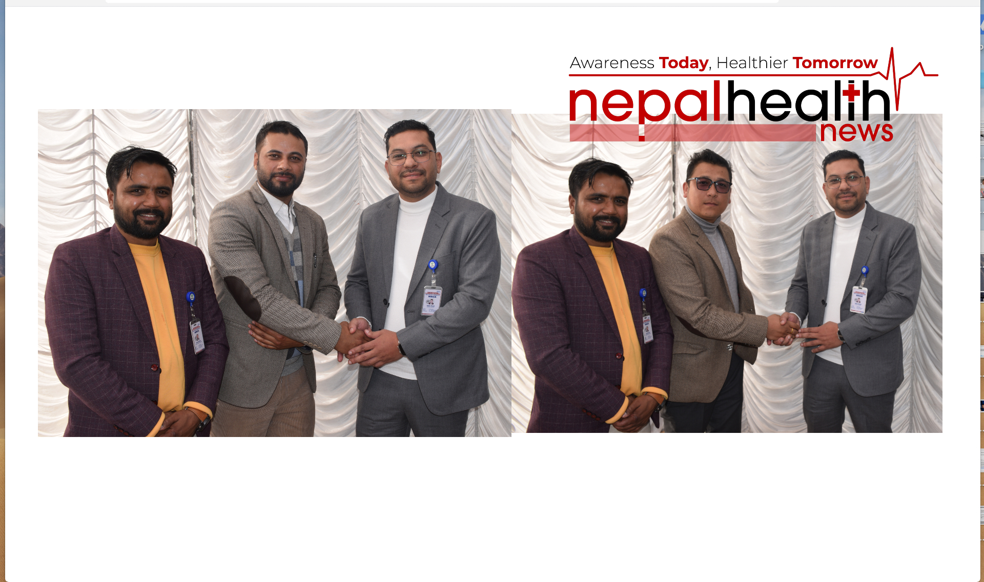 नेपाल आहारपुरक सौन्दर्यवद्धक संघका केन्दीय अध्यक्ष विप्लव रञ्जितद्धारा केन्द्रीय समितिमा दुई जना केन्द्रीय सदस्य मनोनीत