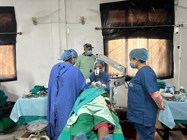 रौतहटमा पाँच सय बढीको निःशुल्क आँखाको शल्यक्रिया